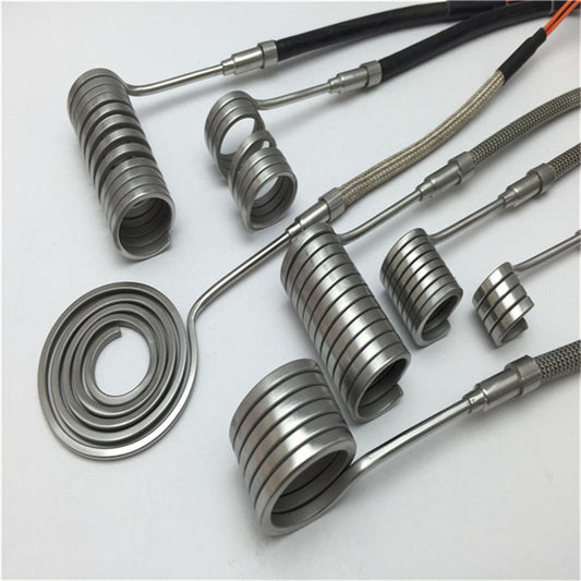 coil spring heater for nozzle of hot runner