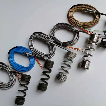 coil spring heater for nozzle of hot runner