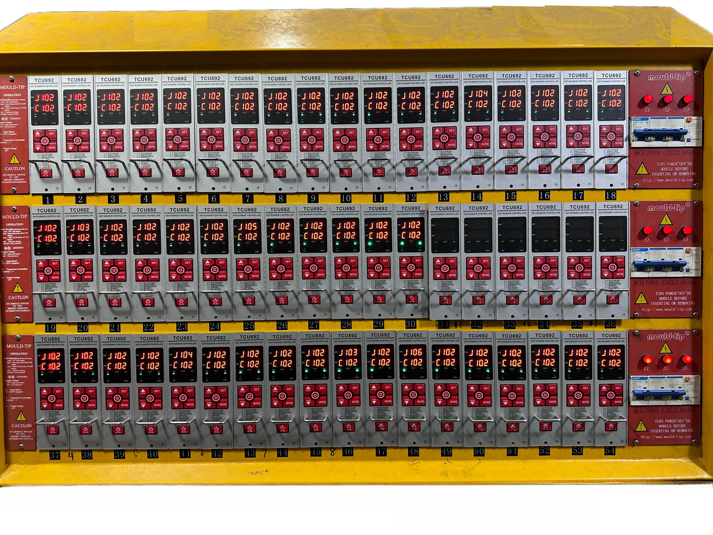 Customized  Zones Hot Runner Temperature Controller  For Injection Molding