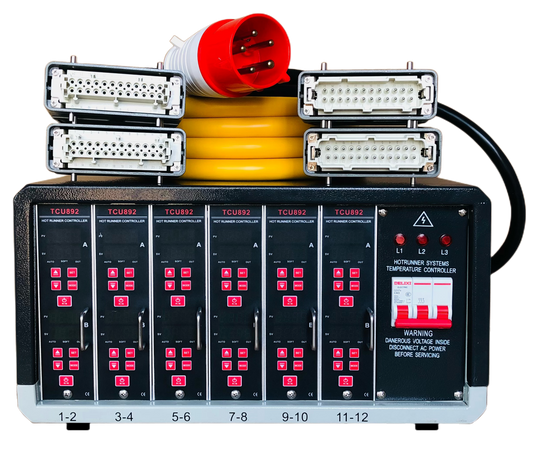 Twelve Zones Hot Runner Temperature Controller  For Injection Molding